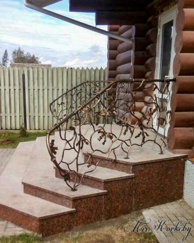 Кованые перила для лестниц