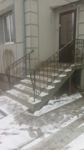 Кованый поручень